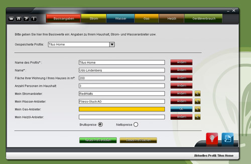 Screenshot SYBEX Energiesparer