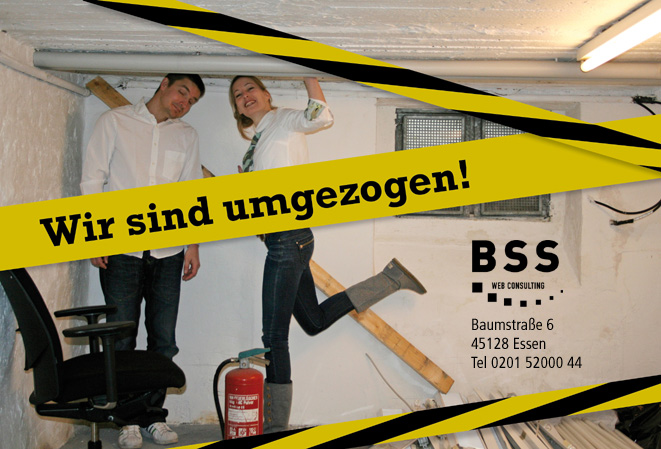 BSS web consulting & Marketier sind umgezogen!