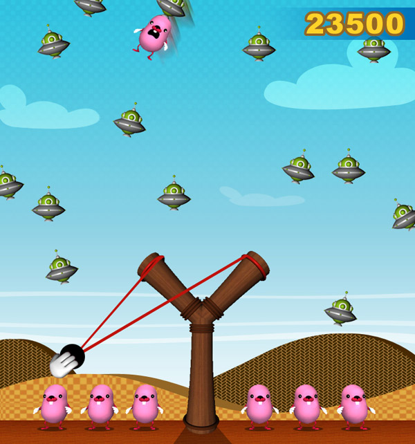 Screenshot Nacktmullen-Game